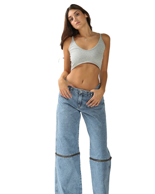 UNZIP ME JEANS